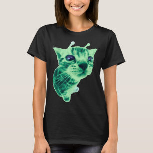 Gnarp Cat Silly Alien Cat Meme Brainrot Meme Funny T-Shirt