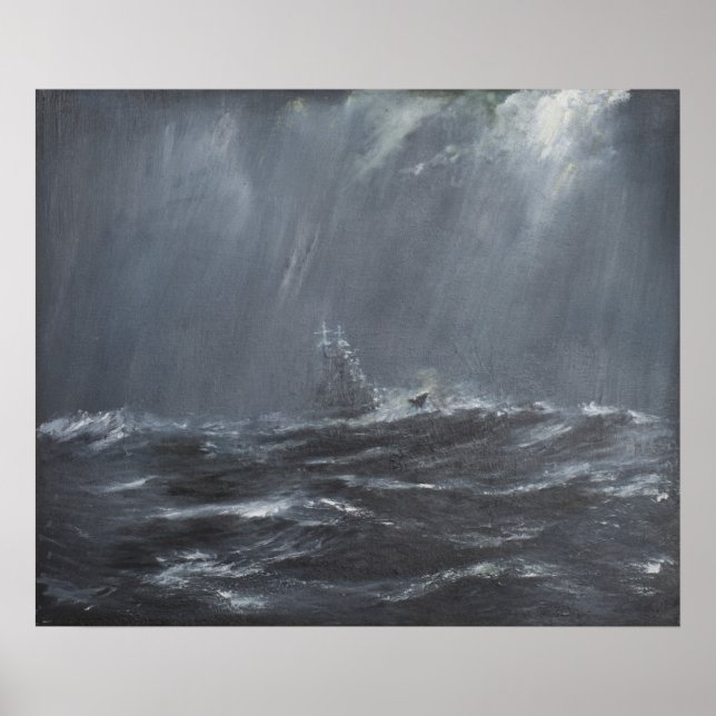 Gneisenau Storm in the North Sea 1940. 2006 Poster (Front)