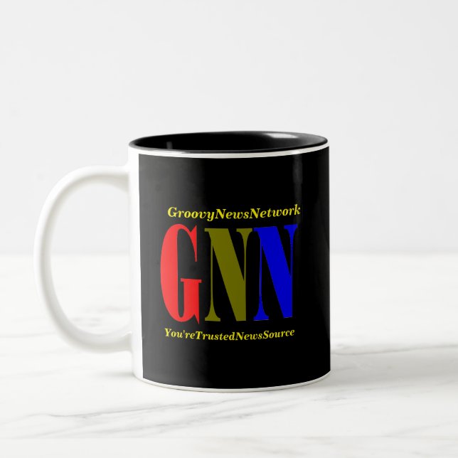 GNN Two-Tone Coffee Mug  (Left)