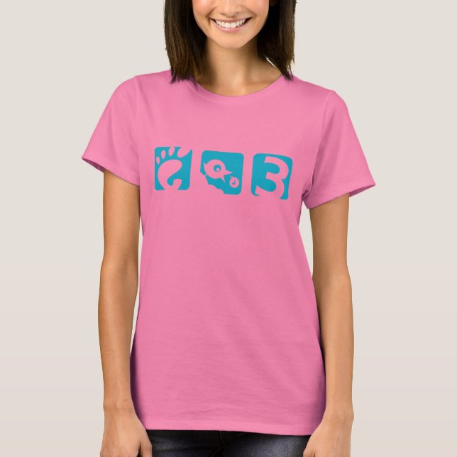 GNOME 3 bird womens t-shirt (Front)