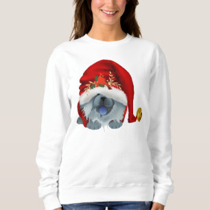 GNOME 4 THE CHOWLIDAYS - Blue Chow sweatshirt