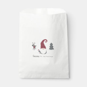 Gnome and Reindeer Scandinavian Tomte design Favour Bags