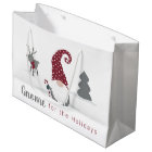 Gnome and Reindeer Scandinavian Tomte design