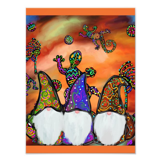 Gnome  Art Photo Print (Front)