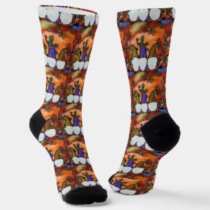 Gnome Art Socks