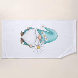Gnome Beach Towel