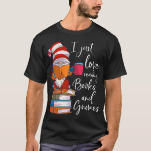 Gnome Book Lover Reading Club Gnome Lover T-Shirt