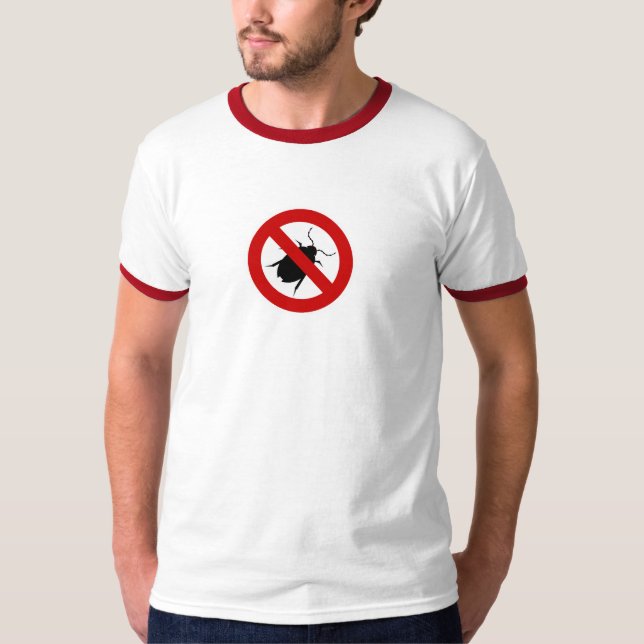 GNOME Bug Fighter mens T-shirt (Front)