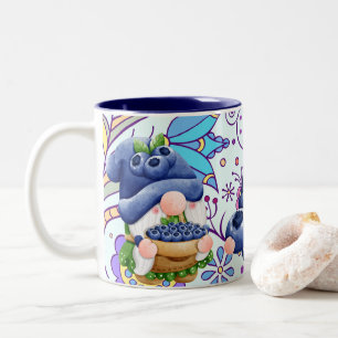 GNOME chrismas Mug, for Gnome Lovers, Coffe Two-Tone Coffee Mug