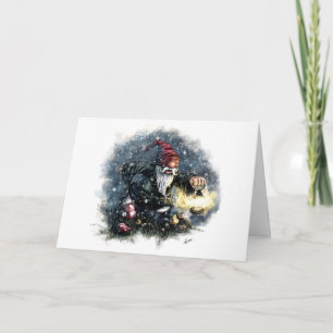 Gnome Christmas Card
