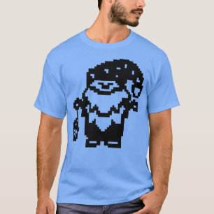 Gnome Christmas gift pixel art T-Shirt