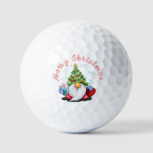 Gnome Christmas Golf Balls Gift