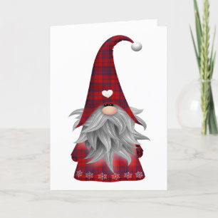 Gnome Christmas Greeting Card