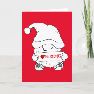 Gnome Christmas Holiday Card