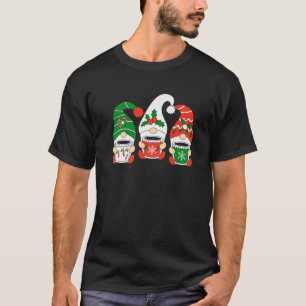 Gnome Christmas Hot Chocolate Holiday Family Xmas  T-Shirt