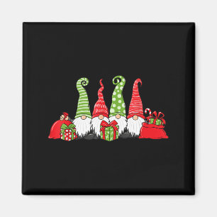 Gnome Christmas Magnet