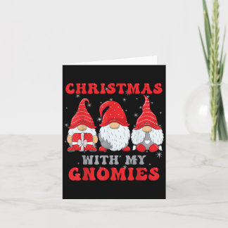 Gnome Christmas Merry Christmas Family Matching Ch Card