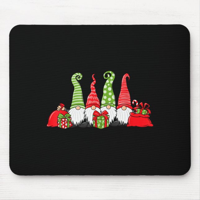 Gnome Christmas  Mouse Mat (Front)