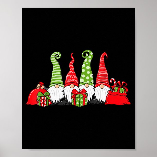 Gnome Christmas  Poster (Front)