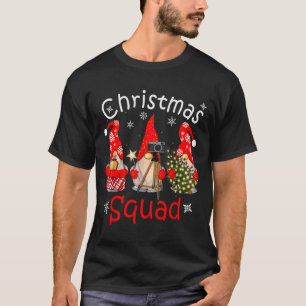 Gnome Christmas Squad Group Matching Christmas Par T-Shirt