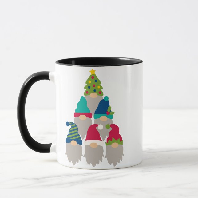GNOME CHRISTMAS TREE MUG (Left)