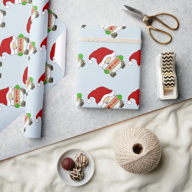 Gnome Christmas Wrapping Paper (Crafts)