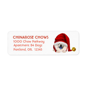 GNOME CREAM -CHOW Address Labels Customise