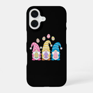 Gnome Easter Colourful Cute Eggs Spring Holiday iPhone 16 Case