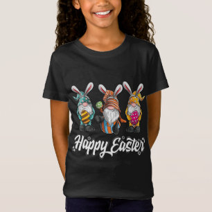 Gnome Easter Women Happy Easter Outfit Easter T-Shirt