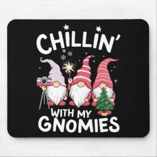 Gnome Family Christmas Chillin With My Gnomies _1 Mouse Mat