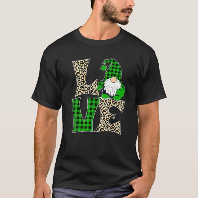 Gnome Family Christmas's For Women Men LOVE Gnome T-Shirt (Front)