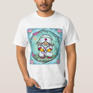 Gnome Female Nurse T-Shirt