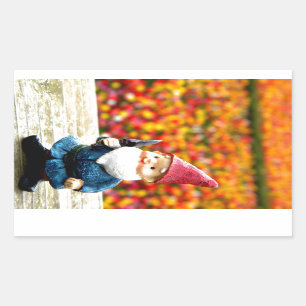 Gnome Field Rectangular Sticker