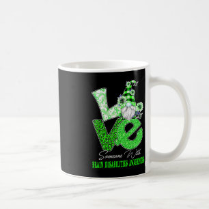 Gnome Flower Love Brain Disabilities Awareness Coffee Mug