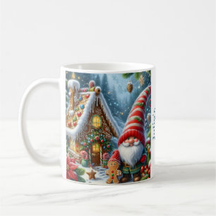 Gnome for Christmas Personalized Coffee Mug