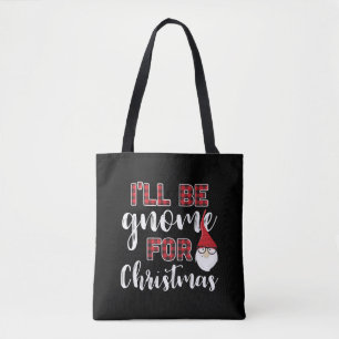 Gnome For Christmas Tote Bag