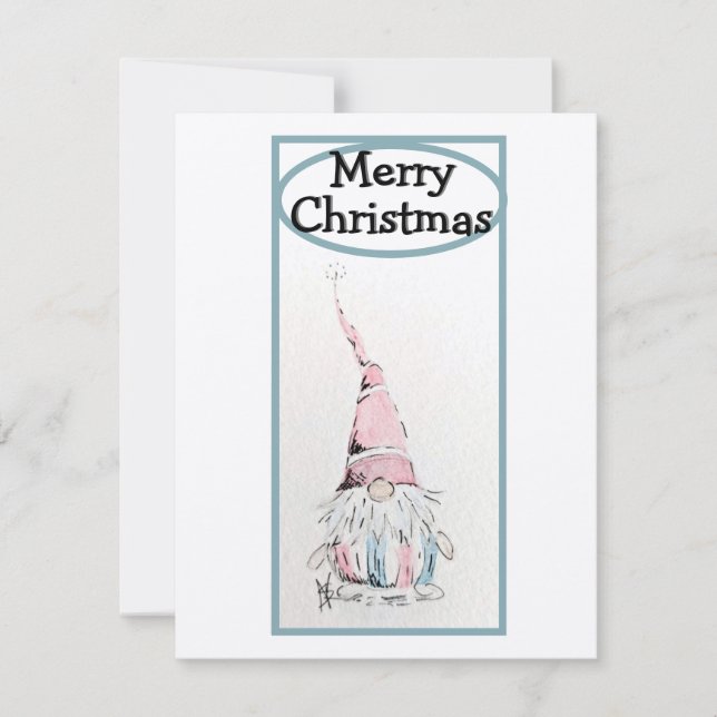 Gnome for the Holiday card (Front)