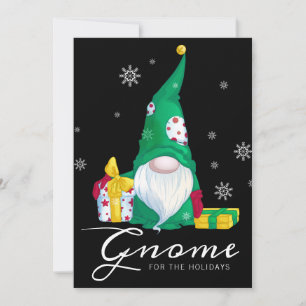 Gnome for the Holidays Holiday Card