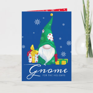 Gnome for the Holidays Holiday Card