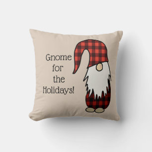 Gnome for the Holidays pillow