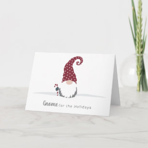 Gnome for the Holidays Scandinavian design Card