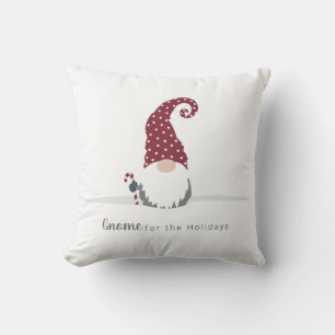Gnome for the Holidays Scandinavian design Cushion