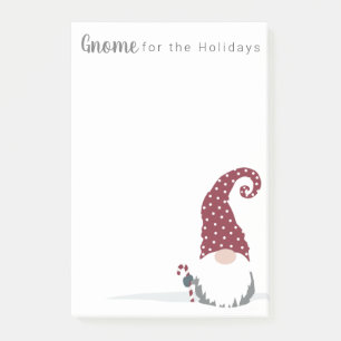 Gnome for the Holidays Scandinavian design Post-it Notes