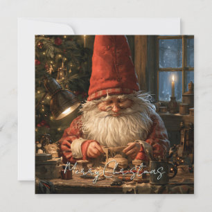 Gnome Funny Trendy Whimsical Fantasy Non Photo Card