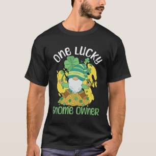 Gnome Gardening St Patricks Day Lucky Garden Dwarf T-Shirt