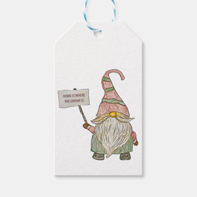 Gnome gift tags (Front)