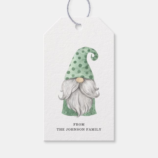 Gnome Gift Tags (Front)