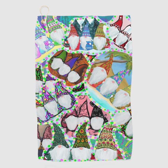 GNOME    GOLF TOWEL (Front)