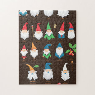 Gnome Grump Fest Puzzle – 252 Pieces