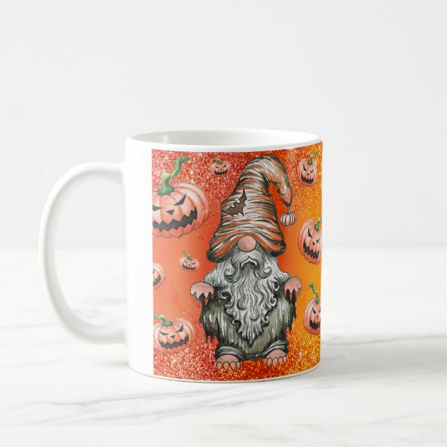 Gnome Halloween Mug (Left)